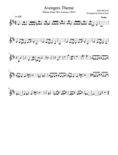 Avengers Theme (SHORT ver.)