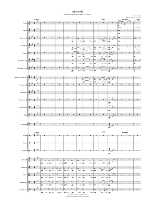 Alvorada - Carlos Gomes - Student Orchestra - Level 2,5 (Arr. Vinicius Louzada) (Full Orchestra)