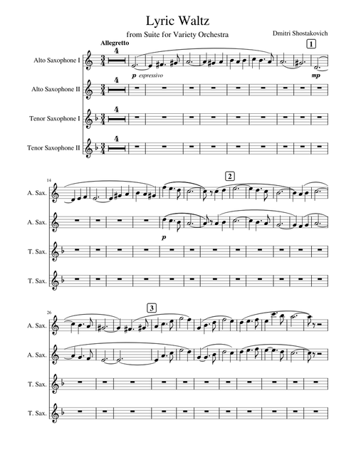 Lyric Waltz