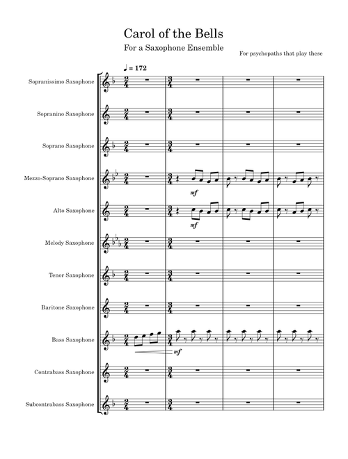 Carol of the bells – Pentatonix