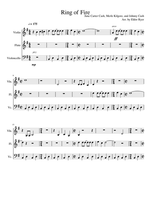 Ring of fire - Johnny Cash