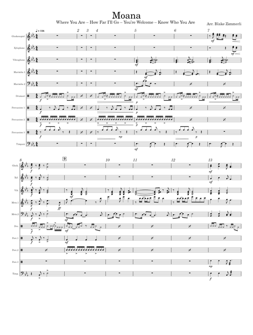Moana Arrangement