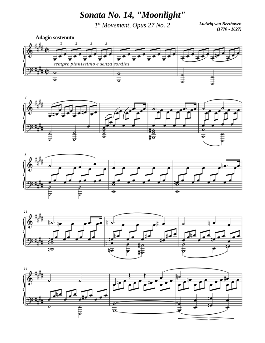 Бетховен аллегретто соната 17 ноты для фортепиано. Ноты лунная соната облегчённый вариант. Бетховен соната 3 ноты для фортепиано. Лунная соната бетховена ноты для фортепиано. Партитура лунной сонаты для фортепиано.