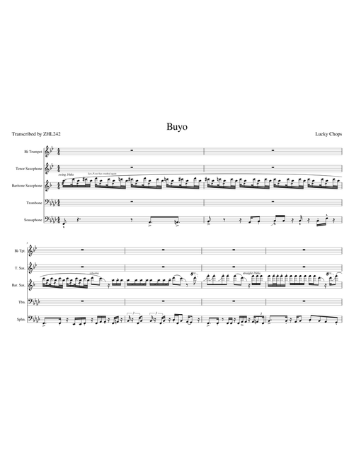 Lucky Chops: Buyo (Leo P Solo)