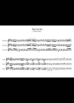 Take on me  Reel Big Fish Sheet Music and Tab for Trombone, Trumpet in  b-flat, Guitar, Bass guitar & more instruments (Mixed Ensemble) |  MuseScore.com