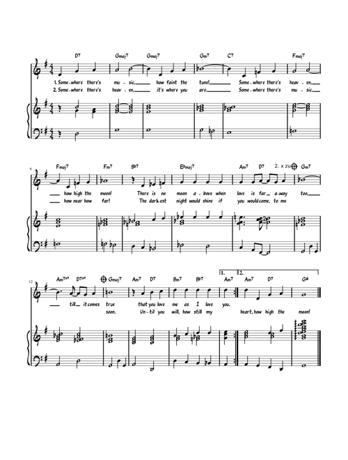 How high the moon - Lewis Morgan