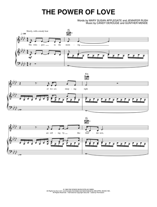 The Power Of Love - Air Supply (Piano-Vocal-Guitar)