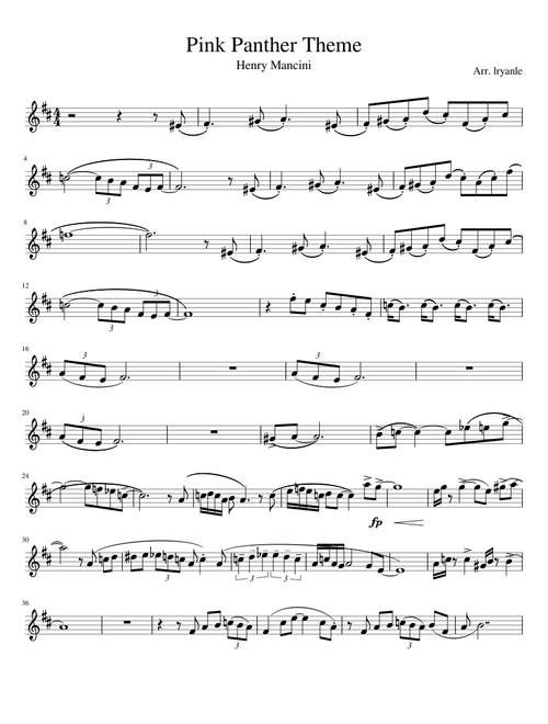Pink Panther Theme