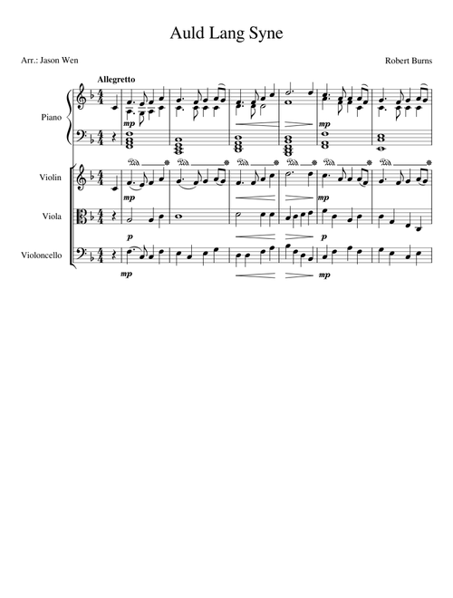 Auld Lang Syne