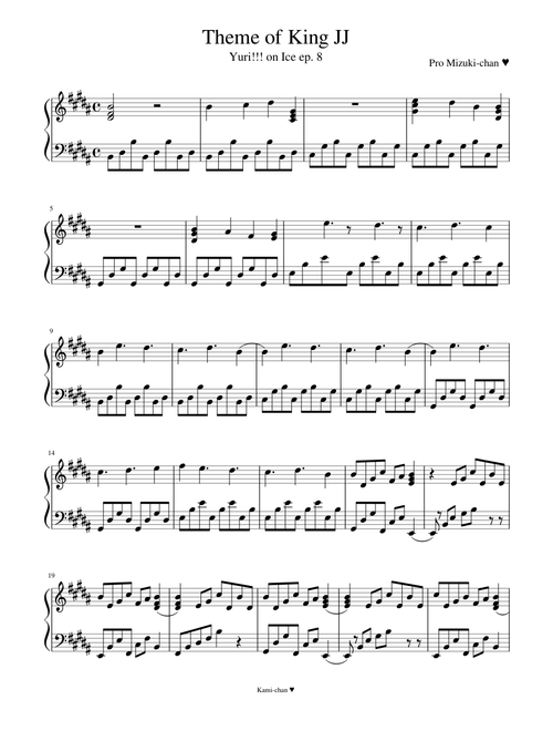 Theme of King J.J.
