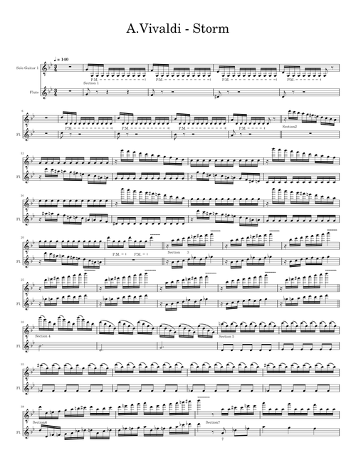 Storm - A. Vivaldi
