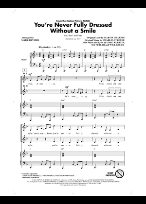 you're never fully dressed without a smile lyrics ANNIE "You're smile" Annie 1982 - You're Never