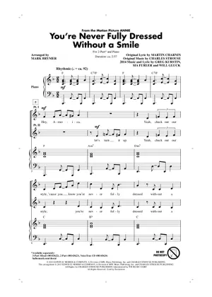 you're never fully dressed without a smile lyrics ANNIE "You're smile" Annie 1982 - You're Never