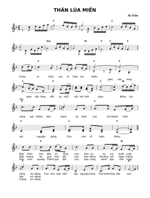 Thân lúa miến - Mi Trầm