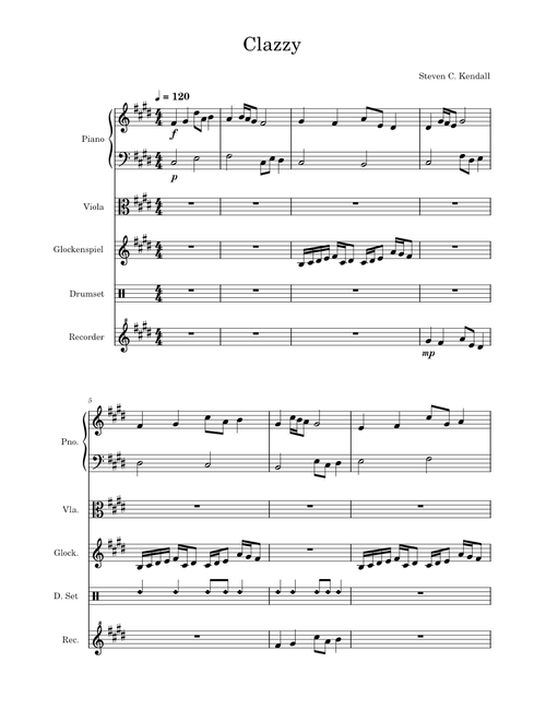 Clazzy – Steven C. Kendall