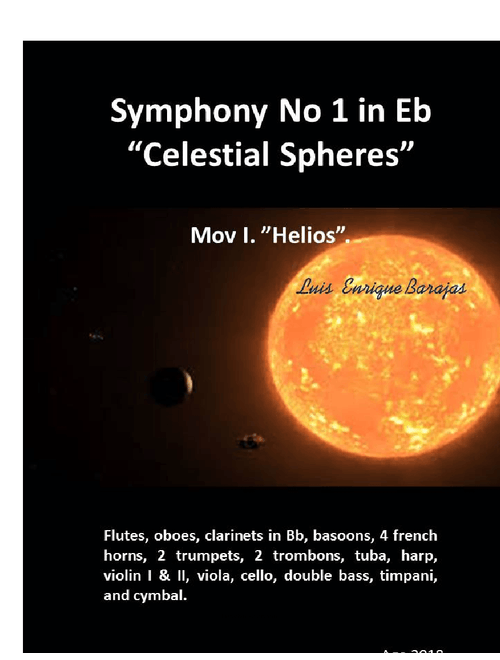 Symphony No 1 in Eb Mov I Helios