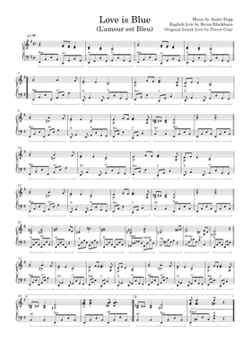 L'AMOUR EST BLEU 洋楽レコード WF-5019 Paul Mauriat and His