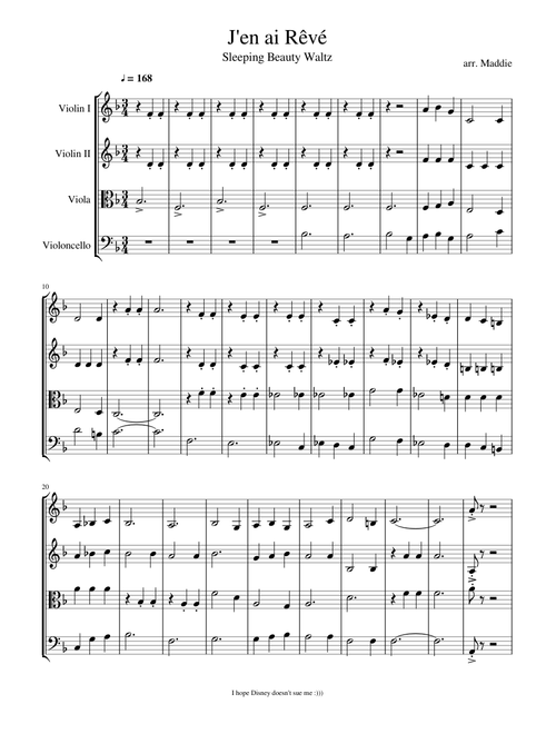 J'en ai Rêvé/Sleeping Beauty Waltz