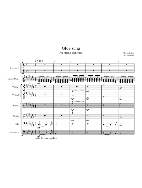 Glue Song – beabadoobee