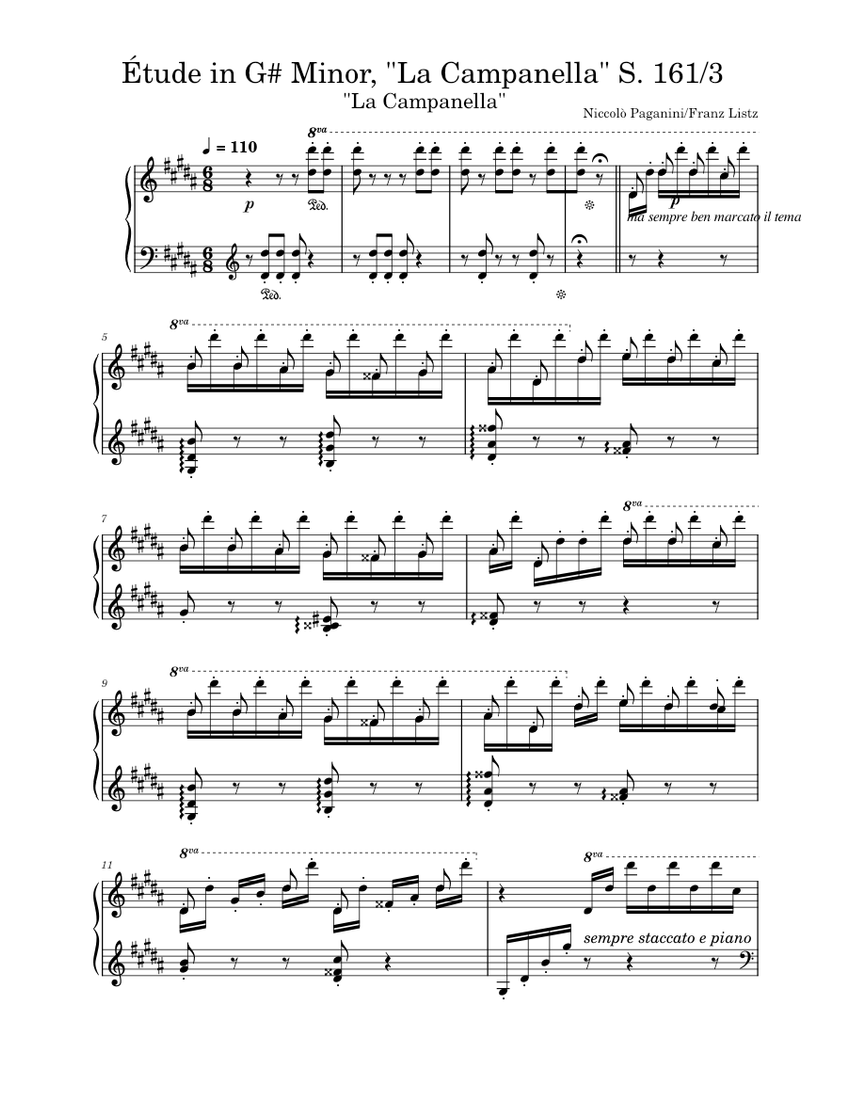 Étude in G# Minor, 