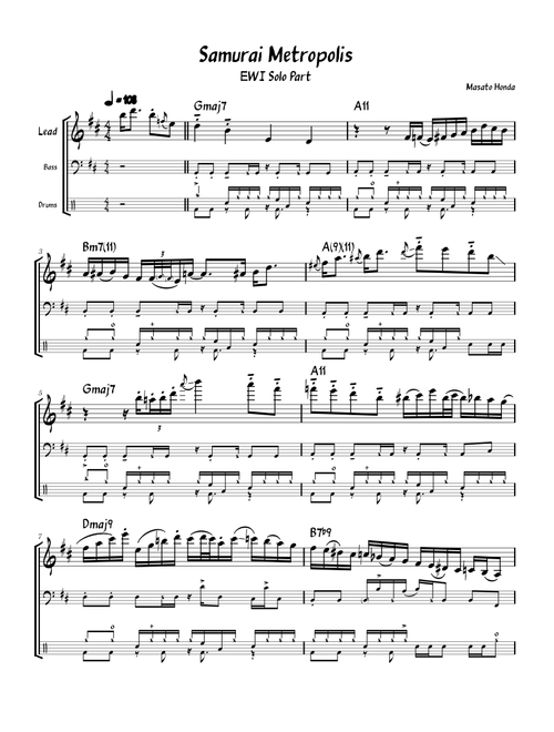 J-Fusion sheet music by onnikoivisto | Play, print, and download
