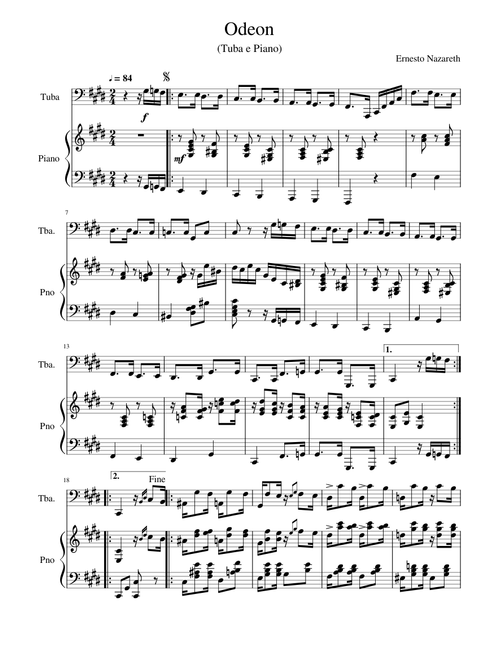 Odeon (Brazilian Tango)