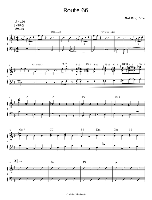 Route 66 - Nat King Cole
