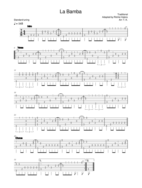 La Bamba - Ritchie Valens