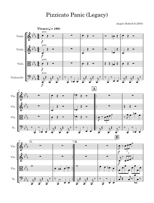 Pizzicato Panic (Legacy)