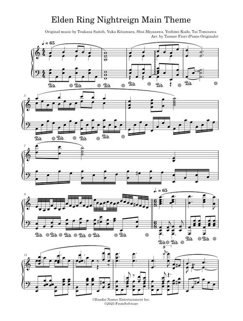 Elden Ring Nightreign Main Theme – Yuka Kitamura, Shoi Miyazawa, Tsukasa Saitoh, Yoshimi Kudō, Tai Tomisawa