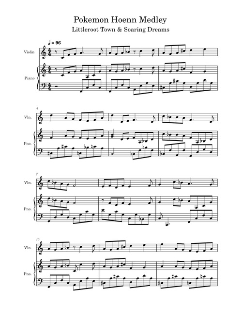 Pokemon Hoenn Medley