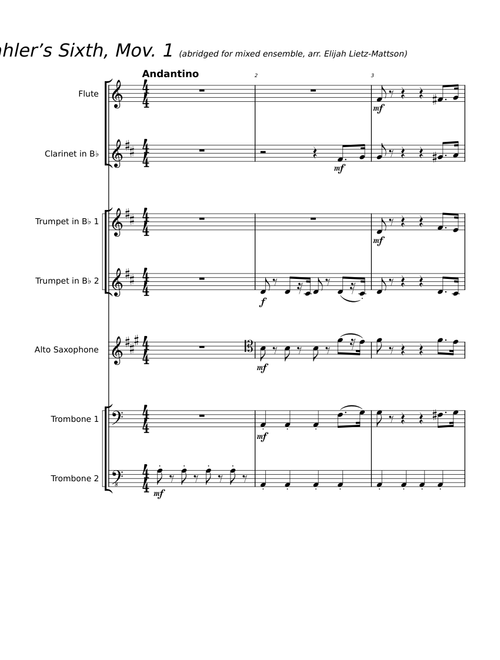 Symphony No. 6 in A Minor – Gustav Mahler