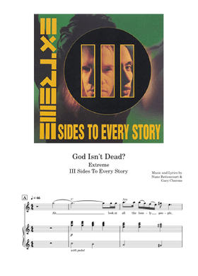 Free Extreme sheet music | Download PDF or print on MuseScore.com