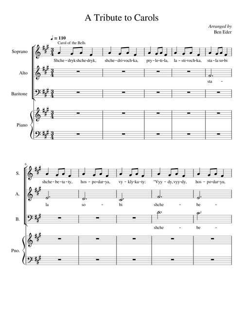 A Tribute to Carols