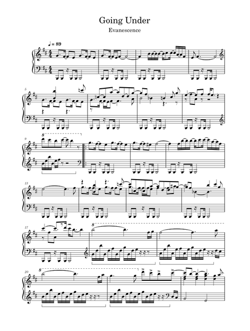 Going Under – Evanescence