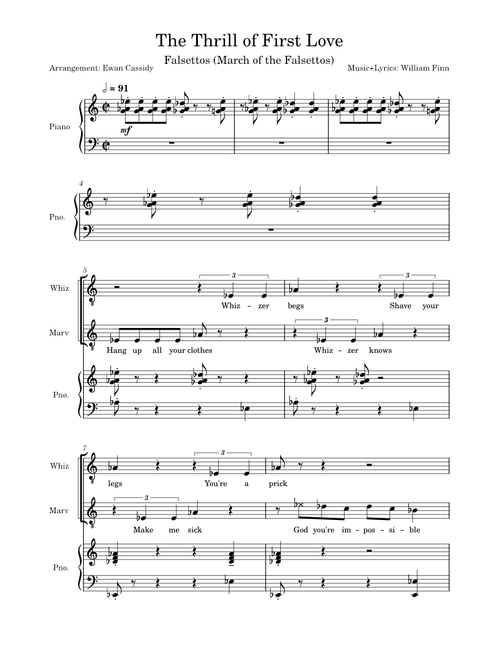 The Thrill of First Love – Falsettos