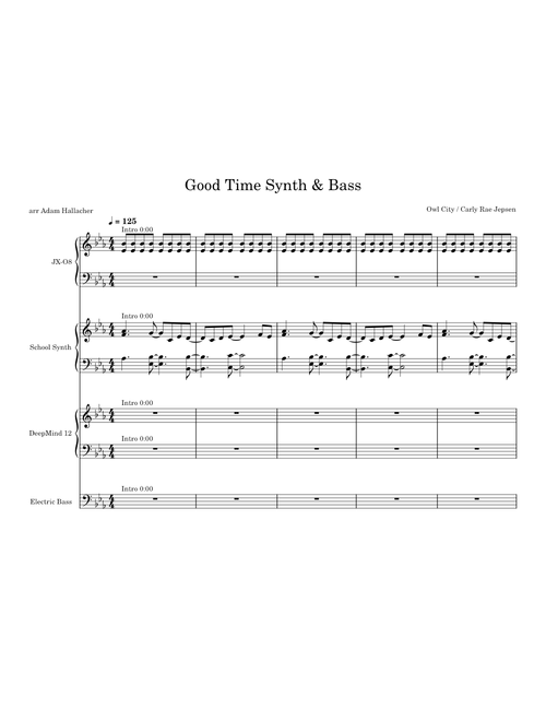 Good Time Synths + Bass