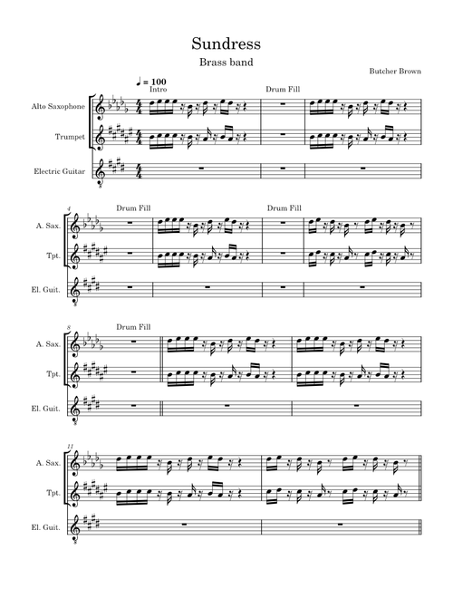 Sundress – Butcher Brown