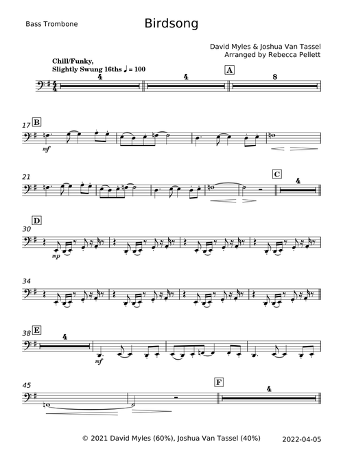Bird Song - David Myles