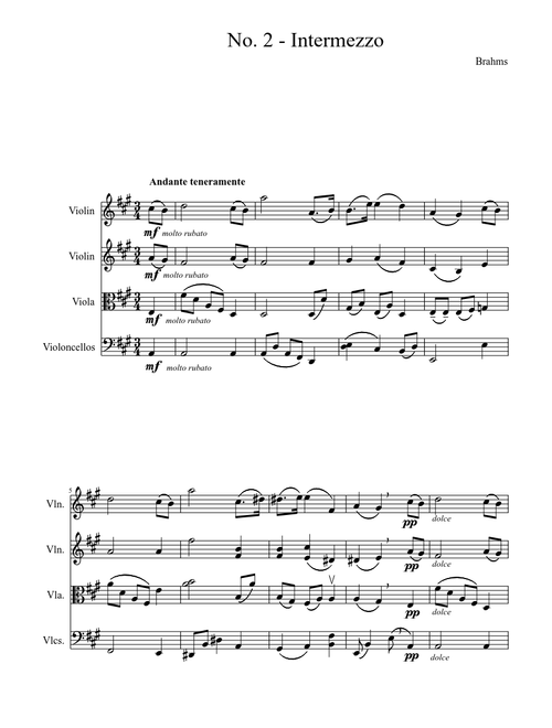 No. 2 - Intermezzo