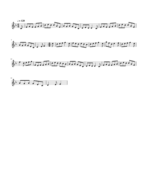 St. Patrick's Day Hornpipe for trumpet