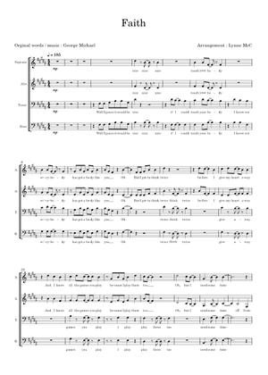 Play Official version of Faith Sheet Music by George Michael for