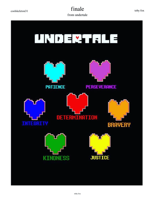 Finale – Toby Fox -undertale