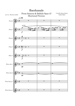 アート・デザイン・音楽 Danse Bacchanale from Samson et Dalila Danse Bacchanale (from 