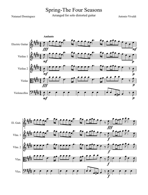 Spring-The Four Seasons