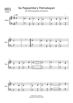 Sa Pagsamba'y Patnubayan - Misc Traditional Sheet Music for Flute (Solo ...