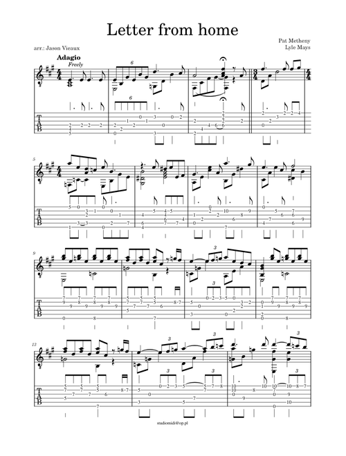 Letter from home Pat Metheny