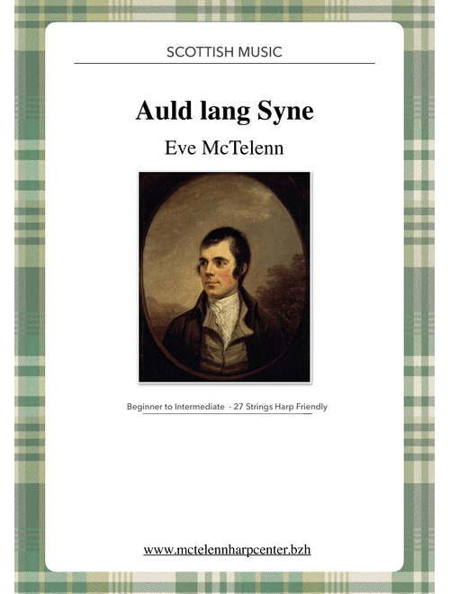 Auld Lang Syne - Hotaru No Hikari - ce n'est qu'un Au revoir - beginner to intermediate & 27 String (Arr. Eve McTelenn) - Trad (Harp)