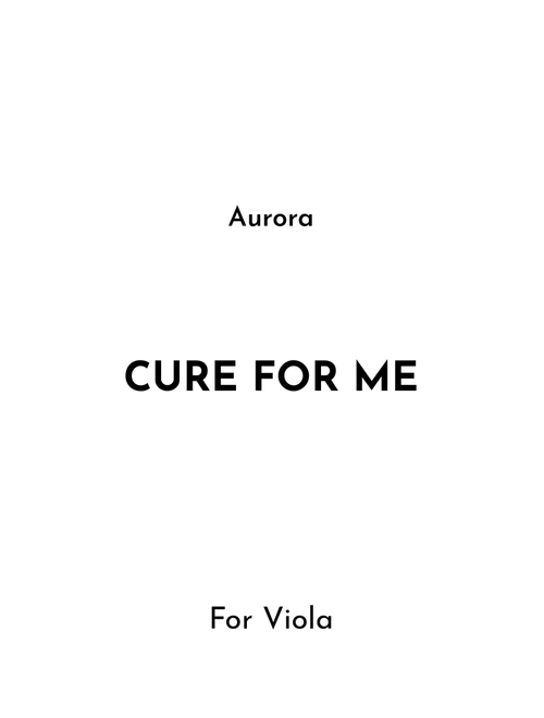 Cure For Me (Arr. Jireh J.) - Magnus Skylstad, Aurora Aksnes (Viola Solo)
