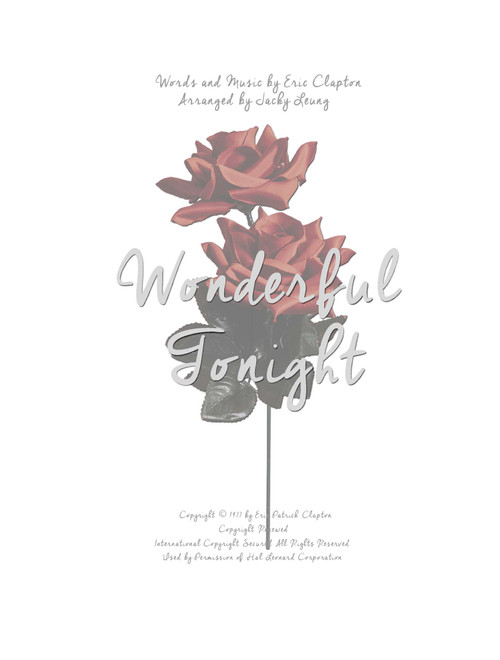 Wonderful Tonight (Arr. Jacky Leung) - Eric Clapton (Small Ensemble)